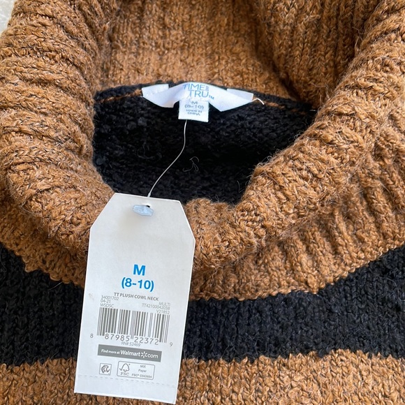 NWT Woman’s Time and Tru Striped Sweater - Picture 7 of 7